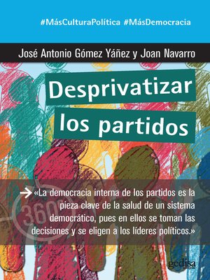 cover image of Desprivatizar los partidos